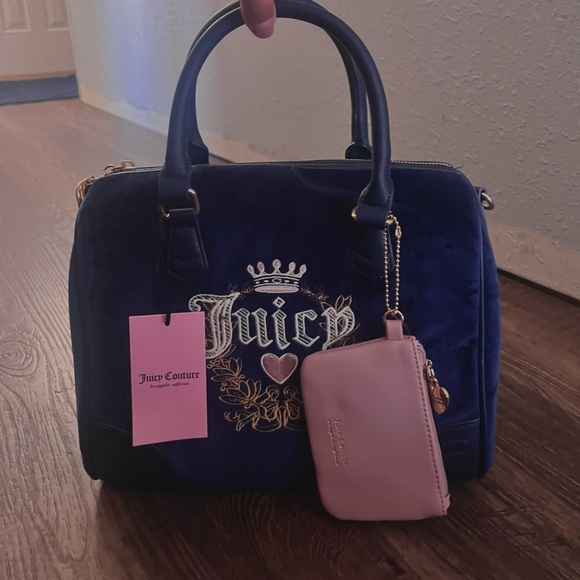 Juicy Couture Heritage Satchel (Royal Blue) - Picture 1 of 3